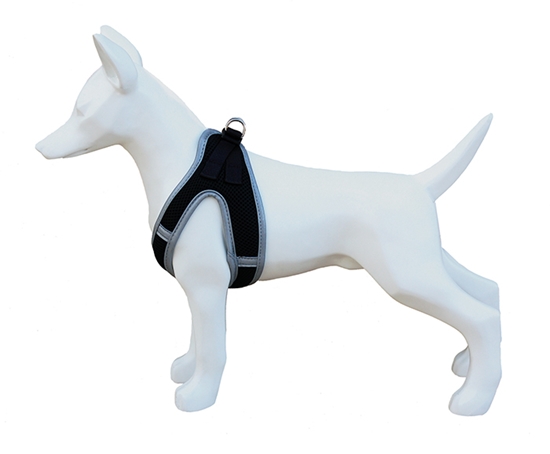 Picture of Freedog Soft Harness Black – Comfortable & Secure Fit